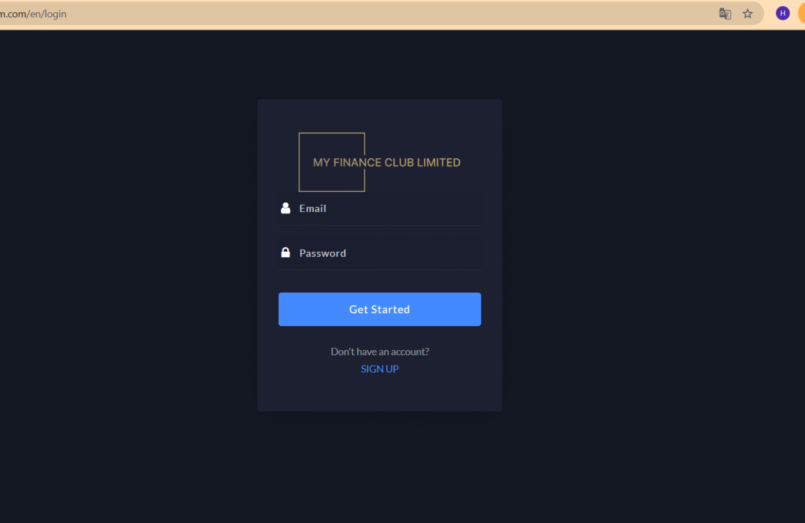 My Finance Club Limited - Отзывы, профессиональная схема обмана СКАМ!-брокера