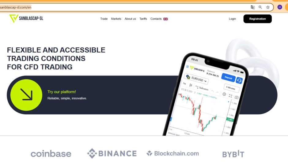 San Blas Capital SL — Отзывы, Разбор и разоблачение схемы