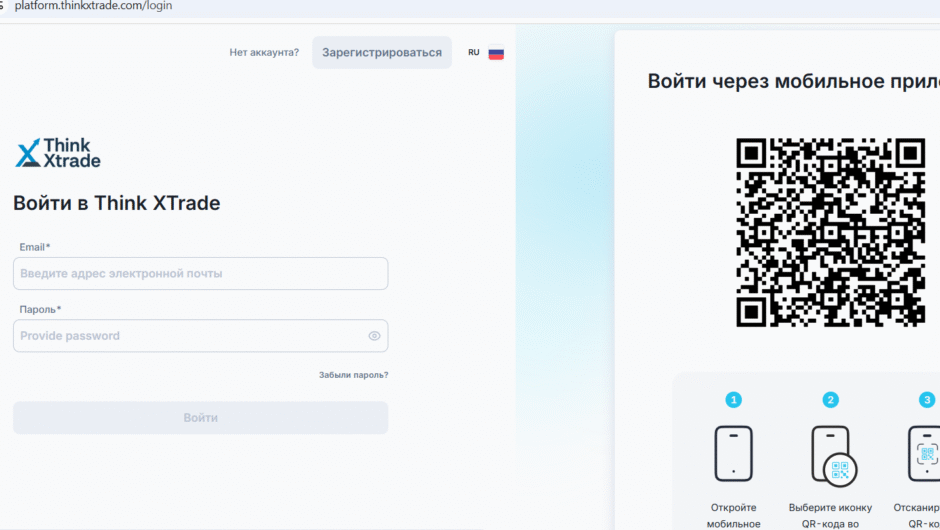 Think XTrade — Отзывы, Схема обмана. Рекомендации для клиента